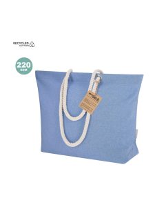 Bolsa promocional con agarraderas de algodón trenzado