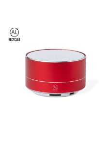 Speaker promocional de aluminio reciclado