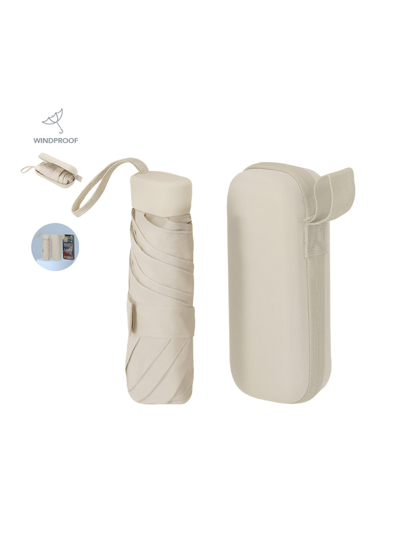 Paraguas promocional plegable con estuche