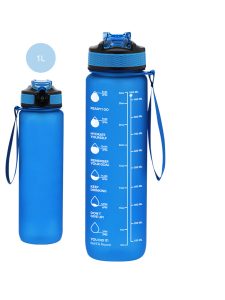 Botella promocional con medidor de ml y onzas