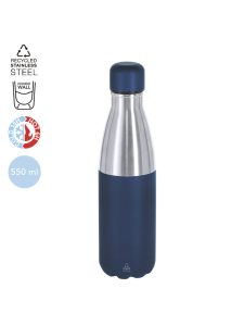 Botella promocional térmica de acero inoxidable reciclado