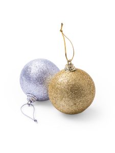 Set de esfera promocional, con 6 bolas para colgar