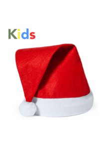 Gorro promocional de Papá Noel para niños