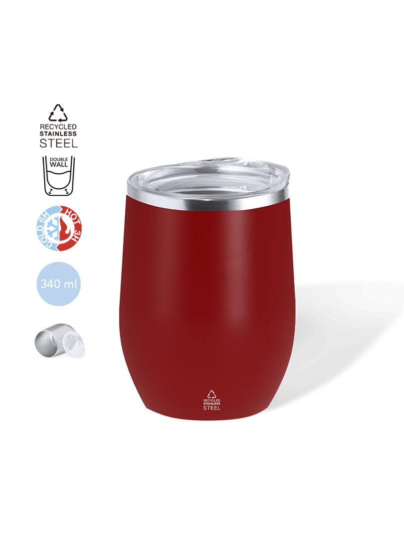Vaso promocional térmico fabricado Metálico