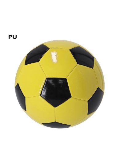 Balon de futbol de PU, diseño bicolor
