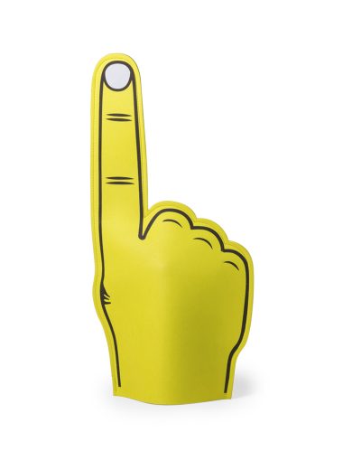 Dedo espuma para el mundial hecho de EVA