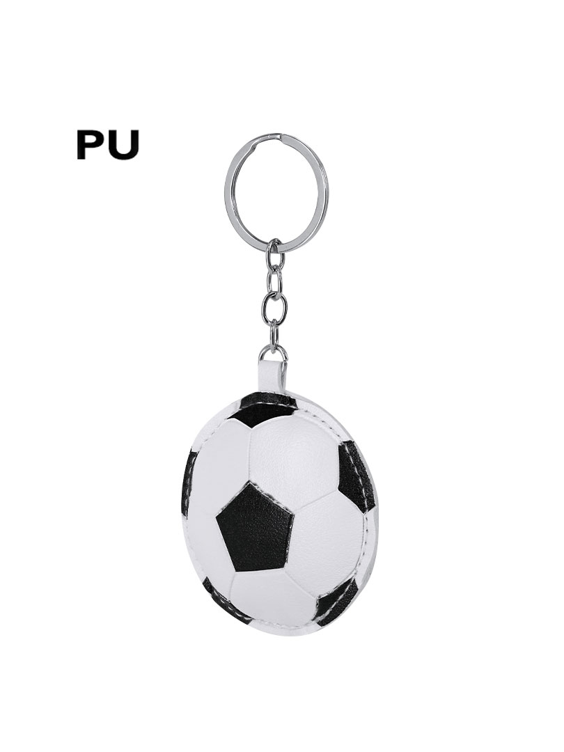 Llaveros personalizados con diseño de bola de futbol