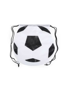 Mochila de futbol con cuerdas de auto cierre