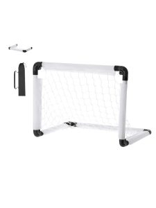 Porteria de futbol plegable con funda para transporte