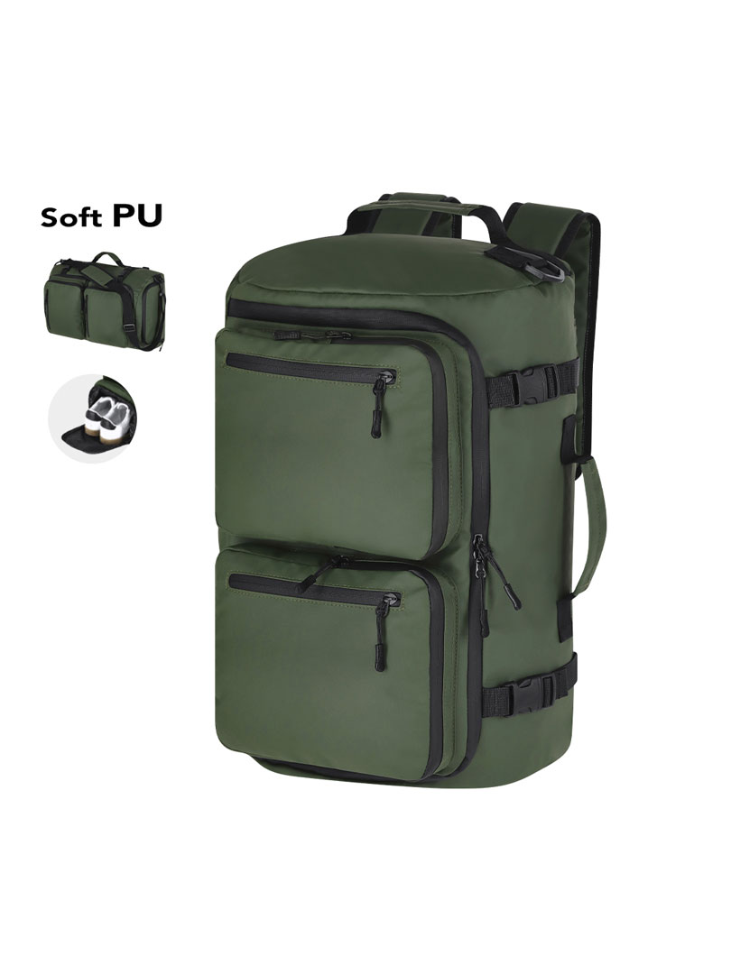 Bolso mochila con tres modalidades para transporte