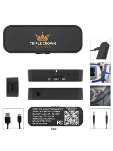 Transmisor y receptor de audio inalambrico