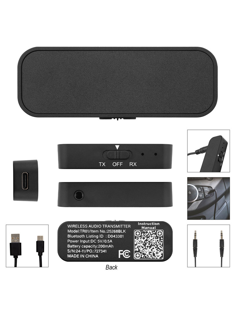 TRANSMISOR Y RECEPTOR DE AUDIO INALAMBRICO - Imagen 2