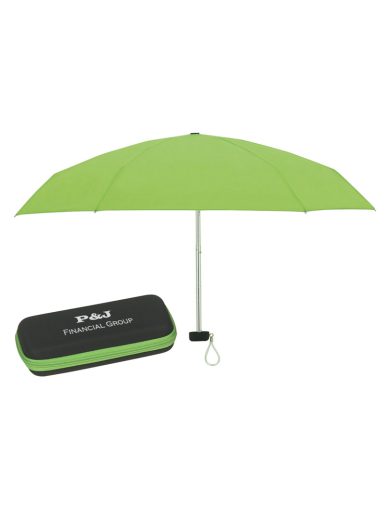 Paraguas plegable telescópico de apertura manual